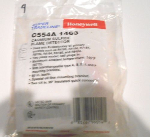 C554A 1463 HONEYWELL  Flame Detector Cadmium Sulfide HVAC Parts NEW NOS
