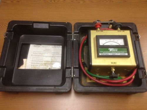 Taco Hydronic Flow Test Kit Model 7007 0-50 inch H2O