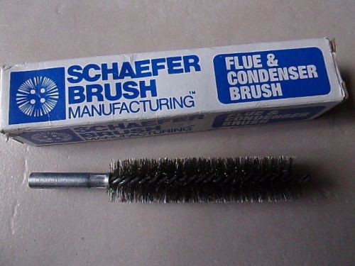 Schaefer Brush 1&#034; Dia.Stainless Double Spiral 12-24 Female Flue Condenser 43833