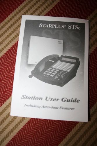 VODAVI STARPLUS STSe Station User Guide  Including Attendant Features