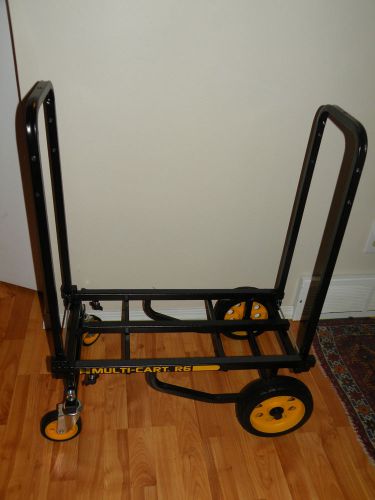 Rock N Roller R6 8-Way Multi-Cart Equipment Cart with R Trac Wheels