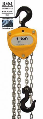 RM Series II Manual Chain Hoist - 5 Tons - 20ft Lift