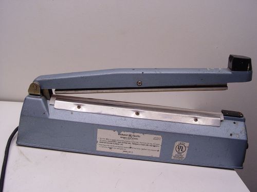 MIDWEST PACIFIC MP-12 IMPULSE HEAT SEALER 12 &#034; INCH BAG TUBING