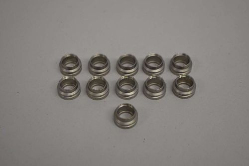Lot 11 new serto s050001-12.7 056.0010.127 stainless compression ferrule d347973 for sale