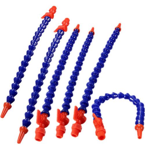 6pcs 6x flexible plastic water oil coolant pipe hose for lathe cnc 11.9&#039; for sale