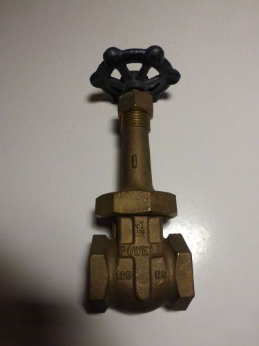 New powell gate valve 1-1/2&#034; brass threaded fig 2700 class  150 for sale