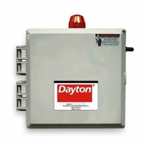 Dayton 2pzh6 motor/pump control box, 208/240/480v for sale