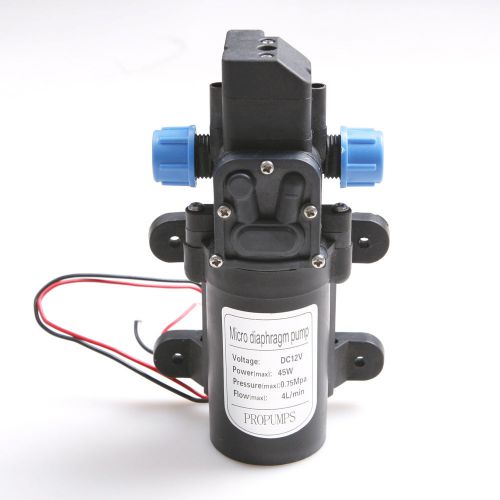 Dc12v 3.0amp diaphragm 100psi 5.5bar 4l/min water pump for garden sprinklers new for sale