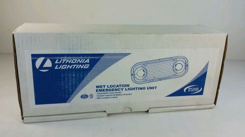 ACUITY LITHONIA WLTU MR GY Emergency Light,Wet Loc,Halogen,Gray