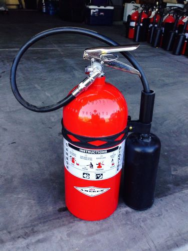 2012, unused Amerex 10 lb C02 fire extinguisher