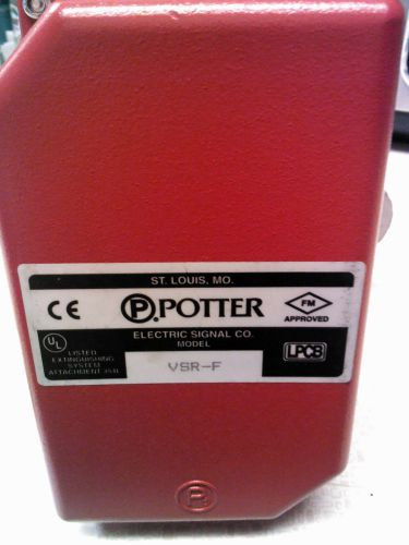 POTTER VSR-F 4&#034; fire system flow sensor switch new in original box w/install doc