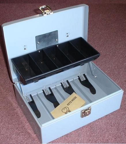 5-Compartment Cash Box tray that automatically lift up
