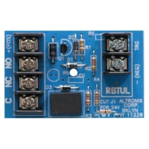 Altronix RBTUL RELAY MOD 12/24VDC SPDT 1A 3-24VDC 2MA + TRIG UL LISTED