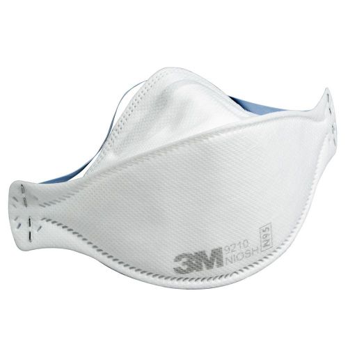 10 masks - 3m 9210 n95 filtering respirator flat fold for sale