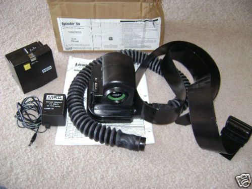 New msa optimair 6a air purifying respirator, 10023039 for sale