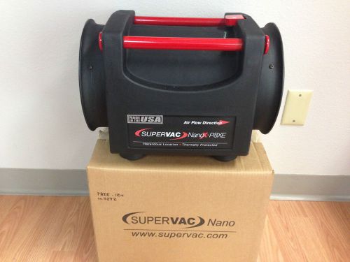 SUPER VAC NANO P8XE - 8&#034; CONFINED SPACE BLOWER FOR HAZARDOUS -MADE IN THE U.S.A
