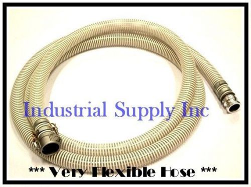 2&#034; x 20 ft flexible mud trash pump water suction hose for sale