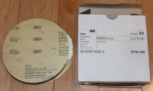 3M ~ 268L Imperial MICROFINISHING FILM A/O, 5 IN X NH, 60 MIC ~ 50 Discs