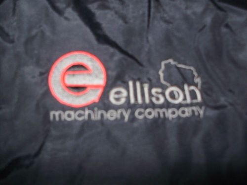 XL Ellison Machinery Company Wisconsin embroidered jacket CNC Die cutting