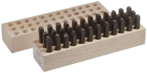 Young Bros 05361 36 Piece Machine Made Stamp Combination Letter and Figure Set,