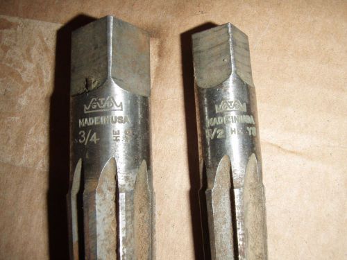 Gtd greenfield  hand reamer  3/4 and 1/2 for sale