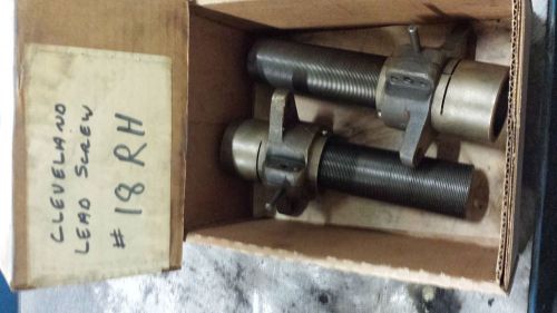 Cleveland lead screw and nut #18 RH