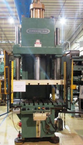 100 ton 30&#034; strk greenerd hca-100-57r27 hydraulic press for sale