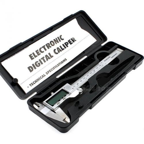 150mm/6-inch stainless steel electronic digital vernier caliper micrometer shpp for sale