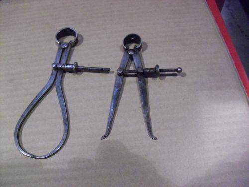 TWO !! Vintage Calipers By Union Tool &amp; Goodell Pratt