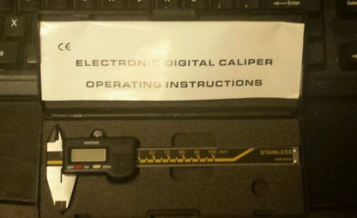 Electronic Digital dial caliper - Stainless Hardened - inch/mm Never used!