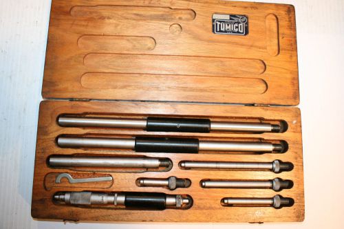 Tumico Tubular Inside Large Micrometer Set w/ Case 8pc MADE IN THE USA