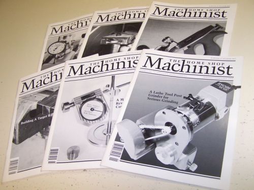 The Home Shop Machinist Magazine all 6 issues from 1999 Precision Metalworking