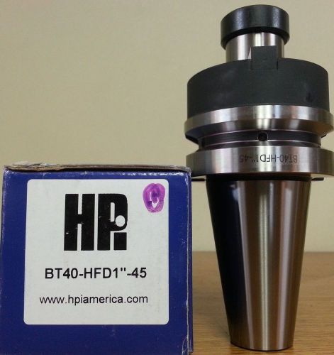 HPI Pioneer BT40 1&#034; Shell Mill Holder 1.77&#034; Coolant Thru **NEW**