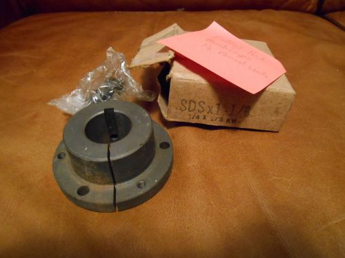 Sdsx1-1/8 (1/4x 1/8 kw) pulley bushing  new in box        ship worldwide for sale