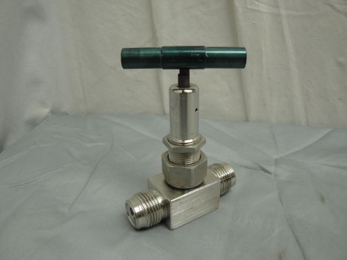 Swagelok nupro ss-8bk-vcr valve straight 1/2&#034; w/ handle, hydraulic / pneumatic for sale