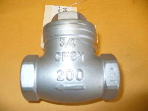 Sharpe 3/4&#034; swing valve, figure 20276 for sale
