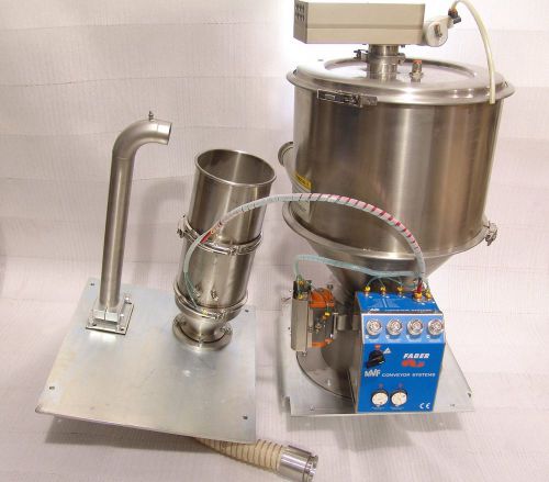 Bin discharger vacuum weigh feeder powder faber mvf18 k-tron k-sft-30-s for sale