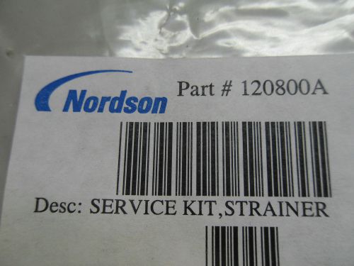 (RR1-1) 1 NIB NORDSON 120800A STRAINER SERVICE KIT
