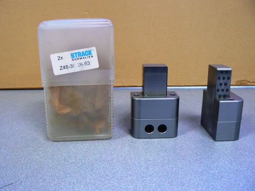 Strack normalien z48-30-26-63 straight mold interlock guide bar pin lot of 2 dme for sale