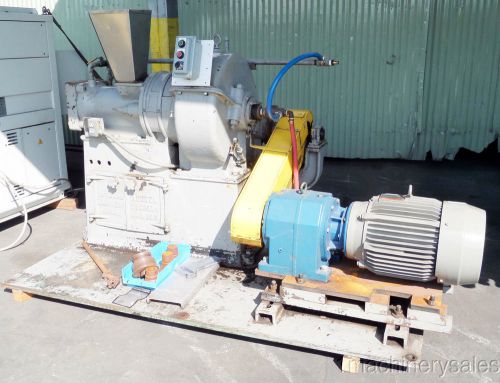 National rubber machinery co 3 1/2 30 hp + cone drive extruder for sale