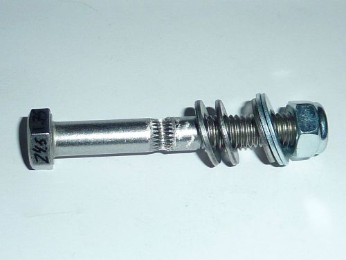 hobbed bolt M8,Stainless  Steel, aprox 24.5mm,for  filament 1.75mm,(1 PC)