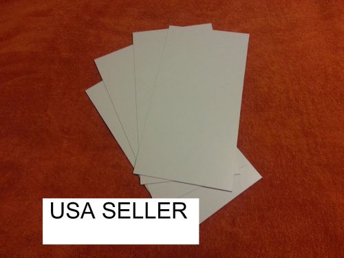 Styrene sheets (15) .020 (0.5 mm) polystyrene  white - vacuum forming .02 0.02 for sale