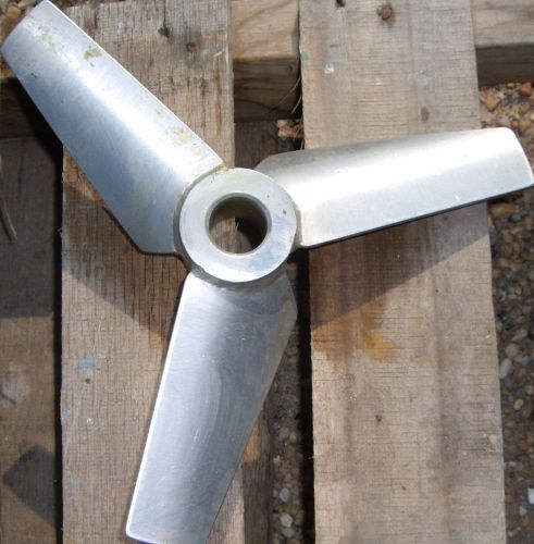 9&#034; 316 stainless steel hydrofoil mixer impeller used for sale