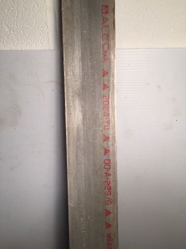 Alcoa Aluminum Bar Block Plate 2024-T4 3&#034;x 1/4&#034; x 42&#034;  3 Lbs