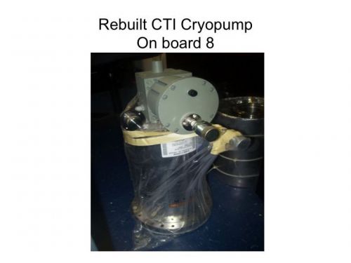 Cti-cryogenics onboard 8 cryopump for sale