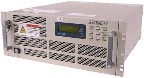 New adtec ax-2000iii 2000w 13.56mhz air cooled rf plasma generator 4u hn-type 3? for sale