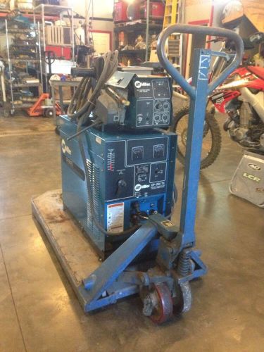 Miller cp-250ts mig constant voltage dc arc welding power source s-60wire feeder for sale