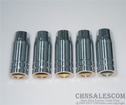 5 PCS MB 25AK MIG/MAG Welding Torch Gas Nozzle 145.0076