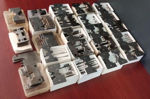 Lot of  woodworking carbide insert knives for sale