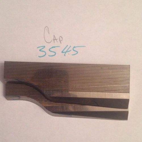 Lot 3545 Cap  Moulding Weinig / WKW Corrugated Knives Shaper Moulder